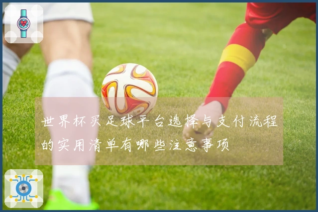 世界杯买足球平台选择与支付流程的实用清单有哪些注意事项