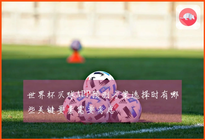 世界杯买球APP预测方案选择时有哪些关键要素需要考虑